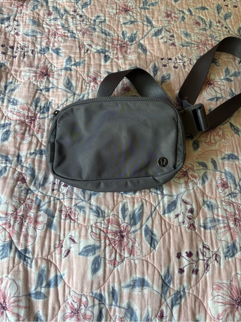 lululemon athletica Charcoal Gray Cross Body Bag